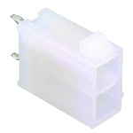Molex Mini-Fit Jr. Series Straight Through Hole PCB Header, 2 Contact(s), 4.2mm Pitch, 2 Row(s), Shrouded