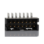 Molex Milli-Grid Series Right Angle Through Hole PCB Header, 14 Contact(s), 2.0mm Pitch, 2 Row(s), Shrouded