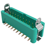 HARWIN Gecko Series Right Angle Surface Mount PCB Header, 10 Contact(s), 1.25mm Pitch, 2 Row(s), Shrouded