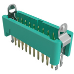 HARWIN Gecko Series Straight Through Hole PCB Header, 6 Contact(s), 1.25mm Pitch, 2 Row(s), Shrouded