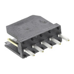 Amphenol Communications Solutions Dubox Series Straight Through Hole PCB Header, 5 Contact(s), 2.54mm Pitch, 1 Row(s),