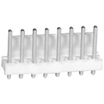 TE Connectivity MTA-156 Series Straight Through Hole Pin Header, 8 Contact(s), 3.96mm Pitch, 1 Row(s), Unshrouded
