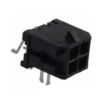 Molex Micro-Fit 3.0 Series Right Angle Surface Mount PCB Header, 4 Contact(s), 3.0mm Pitch, 2 Row(s), Shrouded