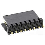 Stelvio Kontek 475 Series Straight Through Hole PCB Header, 8 Contact(s), 2.54mm Pitch, 1 Row(s), Shrouded