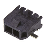 Molex Micro-Fit 3.0 Series Right Angle Surface Mount PCB Header, 2 Contact(s), 3.0mm Pitch, 1 Row(s), Shrouded