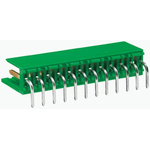 TE Connectivity AMPMODU MOD I Series Right Angle Through Hole PCB Header, 6 Contact(s), 3.96mm Pitch, 1 Row(s), Shrouded