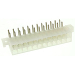 Molex Mini-Fit Jr. Series Right Angle Through Hole PCB Header, 24 Contact(s), 4.2mm Pitch, 2 Row(s), Shrouded