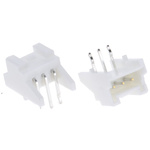 JST PA Series Right Angle Through Hole PCB Header, 3 Contact(s), 2.0mm Pitch, 1 Row(s), Shrouded