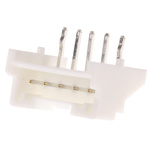 JST PA Series Right Angle Through Hole PCB Header, 5 Contact(s), 2.0mm Pitch, 1 Row(s), Shrouded