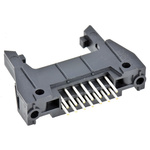 3M 3000 Series Straight Through Hole PCB Header, 14 Contact(s), 2.54mm Pitch, 2 Row(s), Shrouded