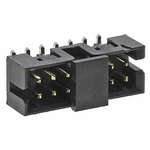 Molex Milli-Grid Series Straight Surface Mount PCB Header, 14 Contact(s), 2.0mm Pitch, 2 Row(s), Shrouded