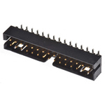 Molex Milli-Grid Series Straight Surface Mount PCB Header, 30 Contact(s), 2.0mm Pitch, 2 Row(s), Shrouded