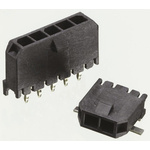 Molex Micro-Fit 3.0 Series Straight Through Hole PCB Header, 3 Contact(s), 3.0mm Pitch, 1 Row(s), Shrouded