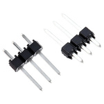 Molex C-Grid III Series Straight Through Hole Pin Header, 3 Contact(s), 2.54mm Pitch, 1 Row(s), Unshrouded