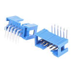 Amphenol Communications Solutions Quickie Series Right Angle Through Hole PCB Header, 10 Contact(s), 2.54mm Pitch, 2