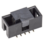 ASSMANN WSW AWHW Series Straight Surface Mount PCB Header, 10 Contact(s), 2.54mm Pitch, 2 Row(s), Shrouded