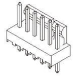 Molex KK 254 Series Straight Through Hole Pin Header, 10 Contact(s), 2.54mm Pitch, 1 Row(s), Unshrouded