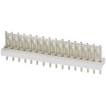TE Connectivity MTA-100 Series Straight Through Hole Pin Header, 16 Contact(s), 2.54mm Pitch, 1 Row(s), Unshrouded