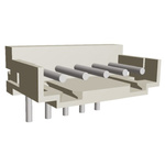 TE Connectivity AMP CT Series Right Angle Through Hole PCB Header, 5 Contact(s), 2.0mm Pitch, 1 Row(s), Shrouded