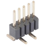HARWIN Archer M52 Series Straight Surface Mount Pin Header, 5 Contact(s), 1.27mm Pitch, 1 Row(s), Unshrouded