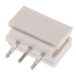 Molex SPOX Series Straight Through Hole PCB Header, 3 Contact(s), 2.5mm Pitch, 1 Row(s), Shrouded