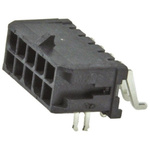 Molex Micro-Fit 3.0 Series Straight Surface Mount PCB Header, 8 Contact(s), 3.0mm Pitch, 2 Row(s), Shrouded
