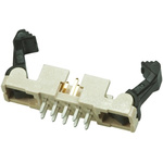 Amphenol Communications Solutions Minitek Series Straight Through Hole PCB Header, 8 Contact(s), 2.0mm Pitch, 2 Row(s),