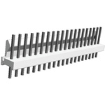 TE Connectivity MTA-100 Series Straight Through Hole Pin Header, 20 Contact(s), 2.54mm Pitch, 1 Row(s), Unshrouded