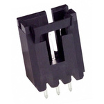 TE Connectivity AMPMODU MTE Series Straight Through Hole PCB Header, 3 Contact(s), 2.54mm Pitch, 1 Row(s), Shrouded