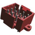 TE Connectivity Metrimate Series Straight Through Hole PCB Header, 12 Contact(s), 5.0mm Pitch, 4 Row(s), Shrouded