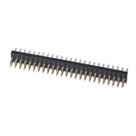 HARWIN Archer M50 Series Straight Through Hole Pin Header, 50 Contact(s), 1.27mm Pitch, 2 Row(s), Unshrouded