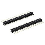 HARWIN Archer M52 Series Straight Through Hole Pin Header, 25 Contact(s), 1.27mm Pitch, 1 Row(s), Unshrouded