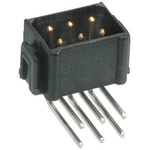HARWIN Datamate L-Tek Series Right Angle Through Hole PCB Header, 6 Contact(s), 2.0mm Pitch, 2 Row(s), Shrouded