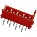 TE Connectivity Micro-Match Series Straight Through Hole PCB Header, 8 Contact(s), 1.27mm Pitch, 1 Row(s), Shrouded