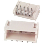 JST ZH Series Right Angle Through Hole PCB Header, 5 Contact(s), 1.5mm Pitch, 1 Row(s), Shrouded