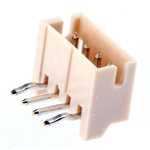 JST ZH Series Right Angle Through Hole PCB Header, 4 Contact(s), 1.5mm Pitch, 1 Row(s), Shrouded