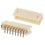 JST ZH Series Top Entry Surface Mount PCB Header, 8 Contact(s), 1.5mm Pitch, 1 Row(s), Shrouded