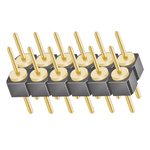 Samtec TD Series Straight Through Hole Pin Header, 16 Contact(s), 2.54mm Pitch, 2 Row(s), Unshrouded