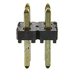 Samtec TLW Series Straight Through Hole Pin Header, 4 Contact(s), 2.54mm Pitch, 2 Row(s), Unshrouded