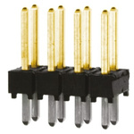Samtec TSW Series Straight Through Hole Pin Header, 8 Contact(s), 2.54mm Pitch, 2 Row(s), Unshrouded