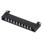 Molex Pico-Lock Series Right Angle Surface Mount PCB Header, 10 Contact(s), 1.5mm Pitch, 1 Row(s), Shrouded