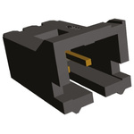 TE Connectivity AMPMODU MTE Series Straight Through Hole PCB Header, 2 Contact(s), 2.54mm Pitch, 1 Row(s), Shrouded