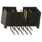 Molex C-Grid Series Right Angle Through Hole PCB Header, 10 Contact(s), 2.54mm Pitch, 2 Row(s), Shrouded