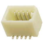 Molex SlimStack Series Straight Surface Mount PCB Header, 10 Contact(s), 0.8mm Pitch, 2 Row(s), Shrouded