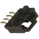 Molex SL Series Right Angle Surface Mount PCB Header, 4 Contact(s), 2.54mm Pitch, 1 Row(s), Shrouded