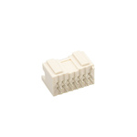 JST PAD Series Straight Through Hole PCB Header, 14 Contact(s), 2.0mm Pitch, 2 Row(s), Shrouded
