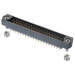 HARWIN Datamate J-Tek Series Straight Through Hole PCB Header, 60 Contact(s), 2.0mm Pitch, 3 Row(s), Shrouded