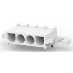 TE Connectivity Universal MATE-N-LOK Series Right Angle Through Hole PCB Header, 4 Contact(s), 6.35mm Pitch, 1 Row(s),