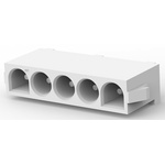 TE Connectivity Universal MATE-N-LOK Series Straight Through Hole PCB Header, 5 Contact(s), 6.35mm Pitch, 1 Row(s),
