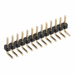 HARWIN M22 Series Right Angle Through Hole Pin Header, 10 Contact(s), 2.0mm Pitch, 1 Row(s), Unshrouded